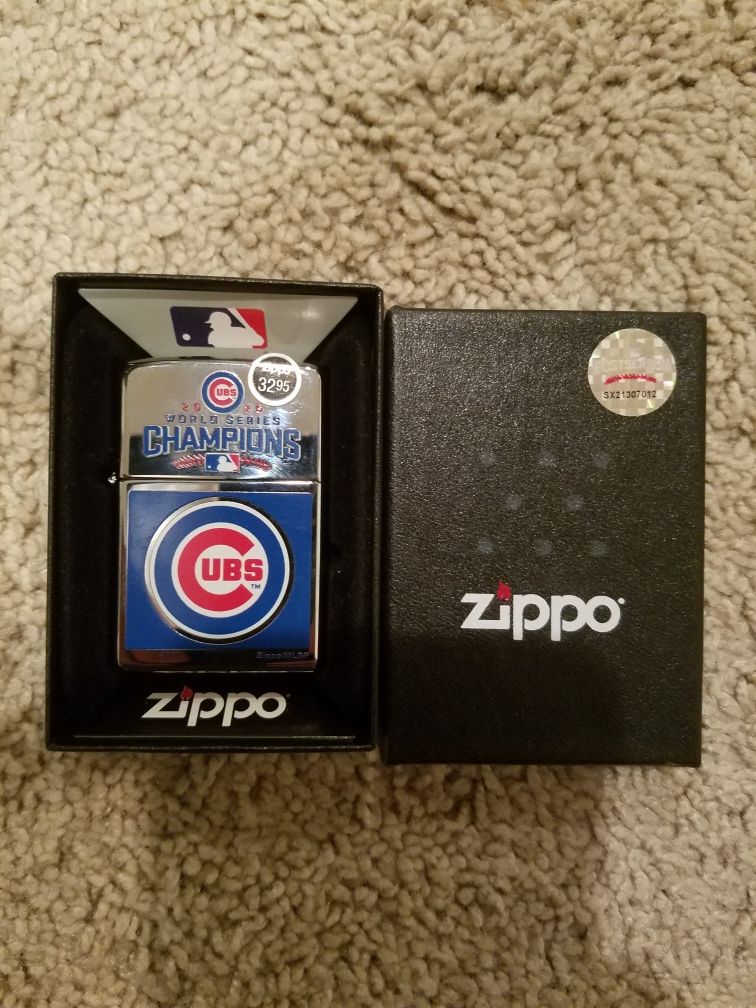 2016 world champions zippo lighter
