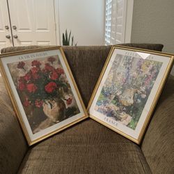 Floral Picture Decor Set