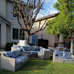 Extra Large Patio Furniture Set 10-piece Outdoor High Quality Patio Sofa Set Brand New 🆕🛺🚚🆕