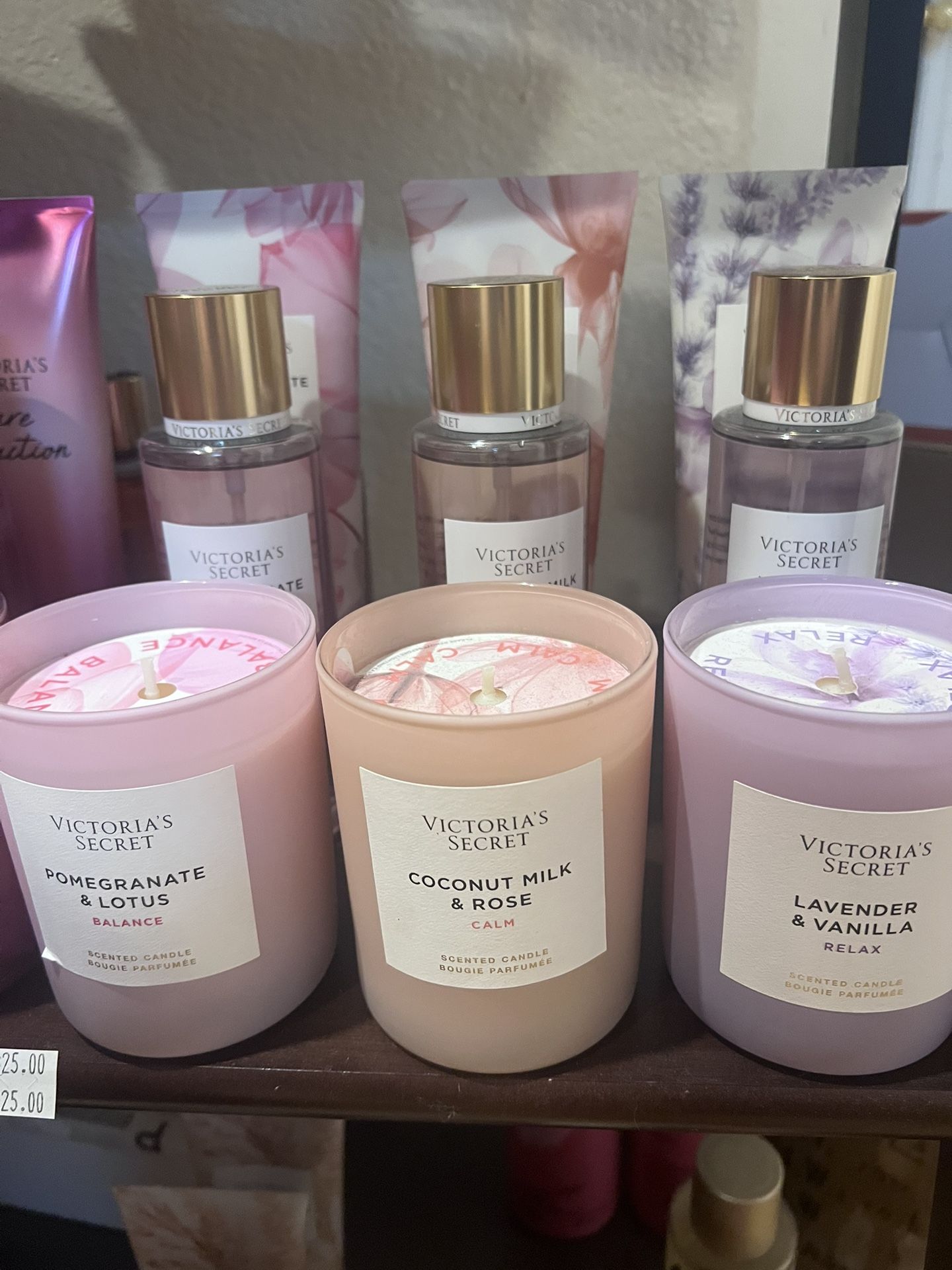 V. Secret 3 Pcs Set (spray,lotion N Candle) $20