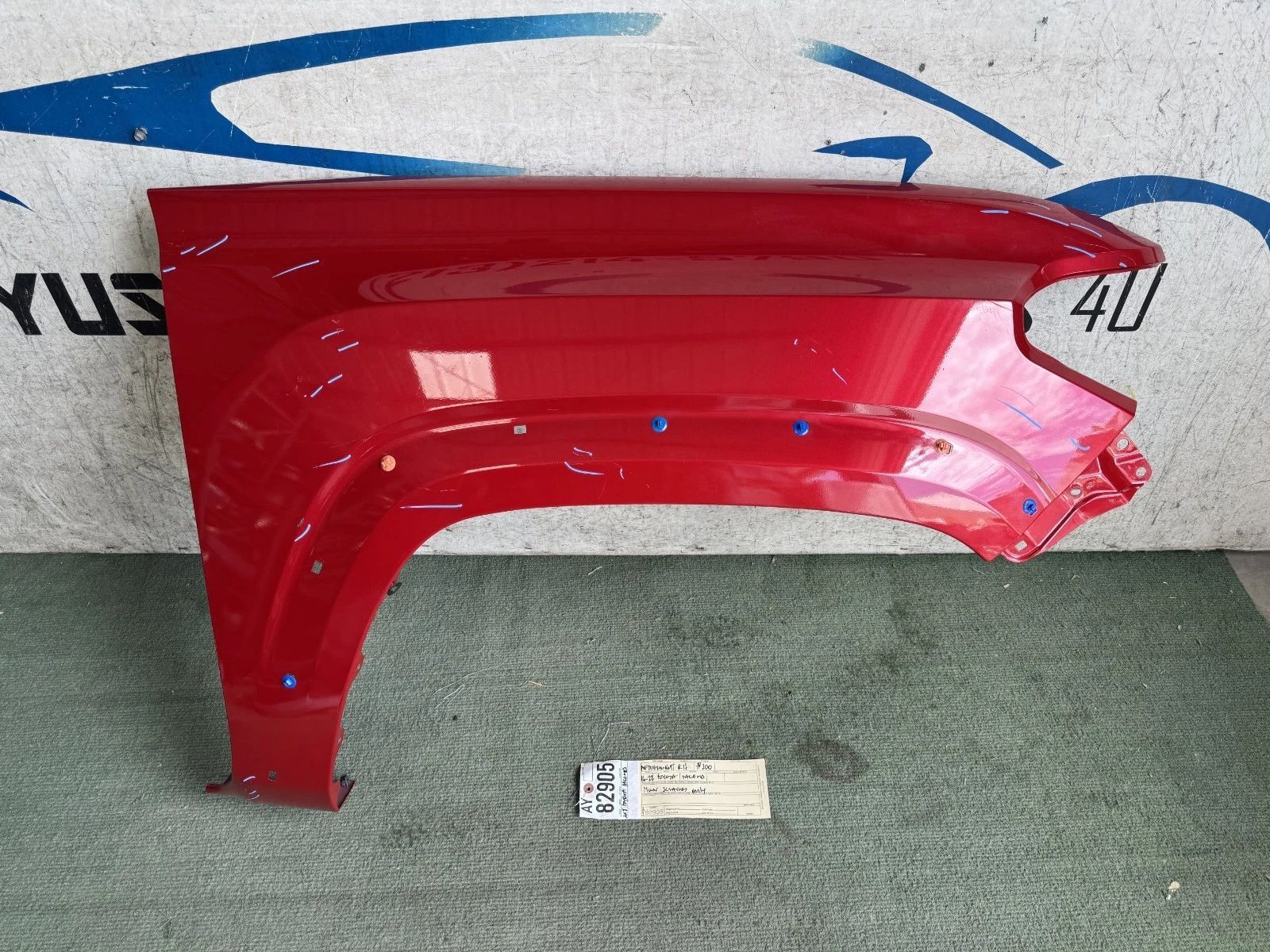 aftermarket 2016 - 2018 - 2020 - 2022 TOYOTA TACOMA RIGHT PASSENGER FENDER AY82905