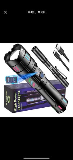 Rechargeable Flashlights (brand new in box)