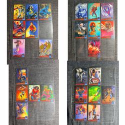 1994 Fleer Ultra Marvel X-Men SEMI-COMPLETE Set 115 Cards + 74 Duplicates