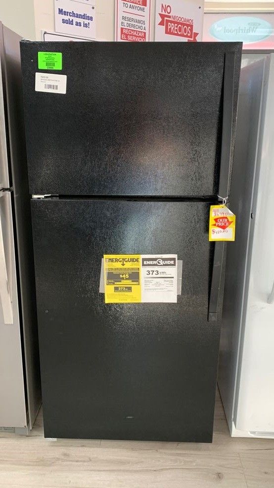 New Whirlpool Refrigerator Comes with Warranty