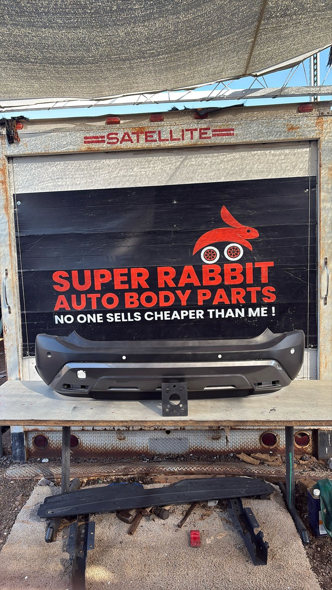 2021 Rogue Bumper Rear OEM 2023