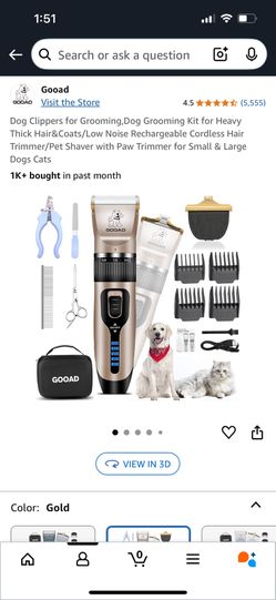 Pet Grooming hair clippers