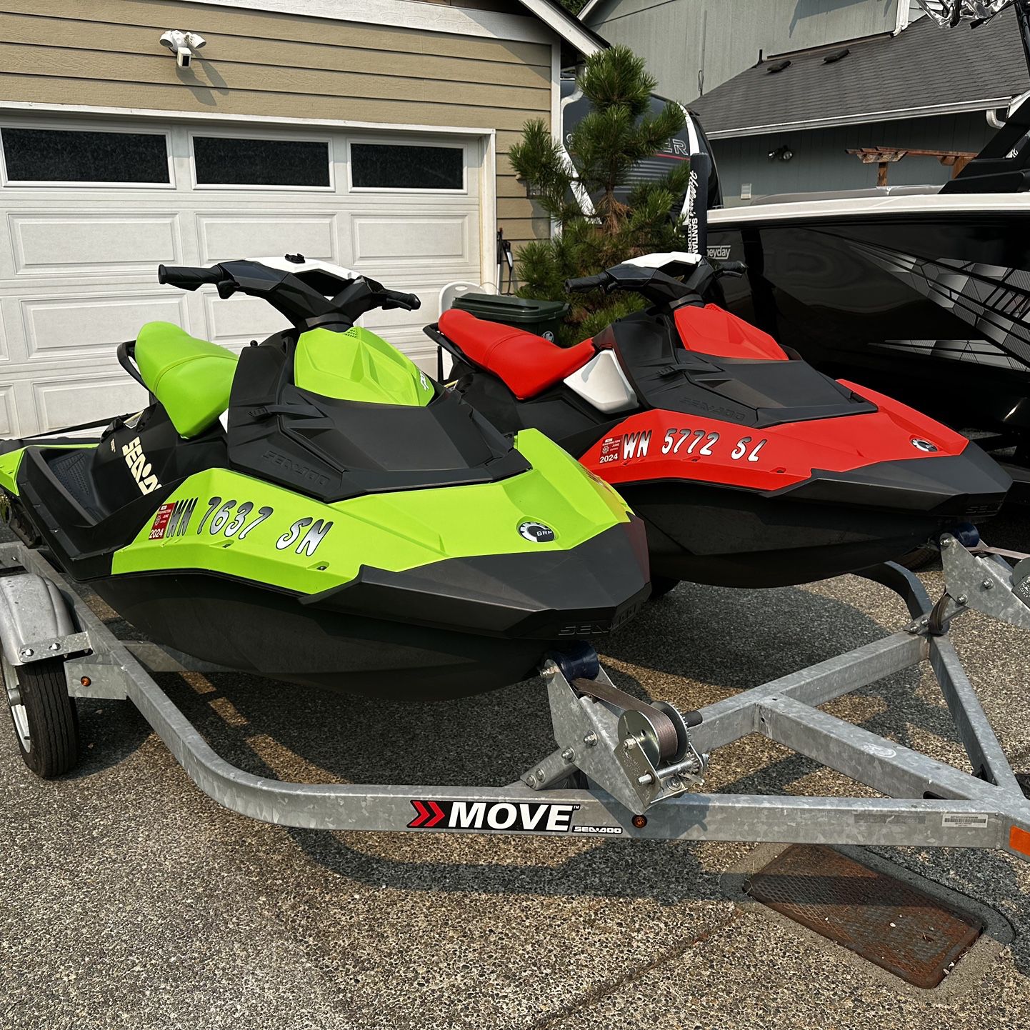 Seadoo Sparks For Rent 