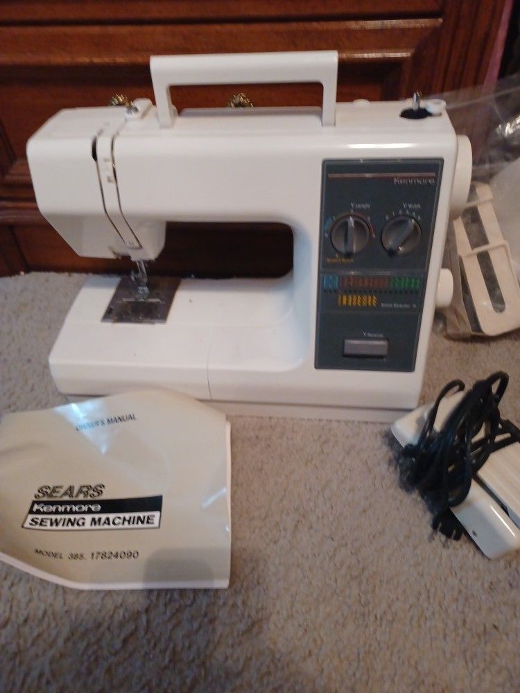 Sears Kenmore Sewing Machine, Not Working, Selling For Parts