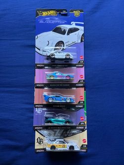 PSL 2025 Hot Wheels Premium Car Culture Silhouettes Mix - Complete Set of 5