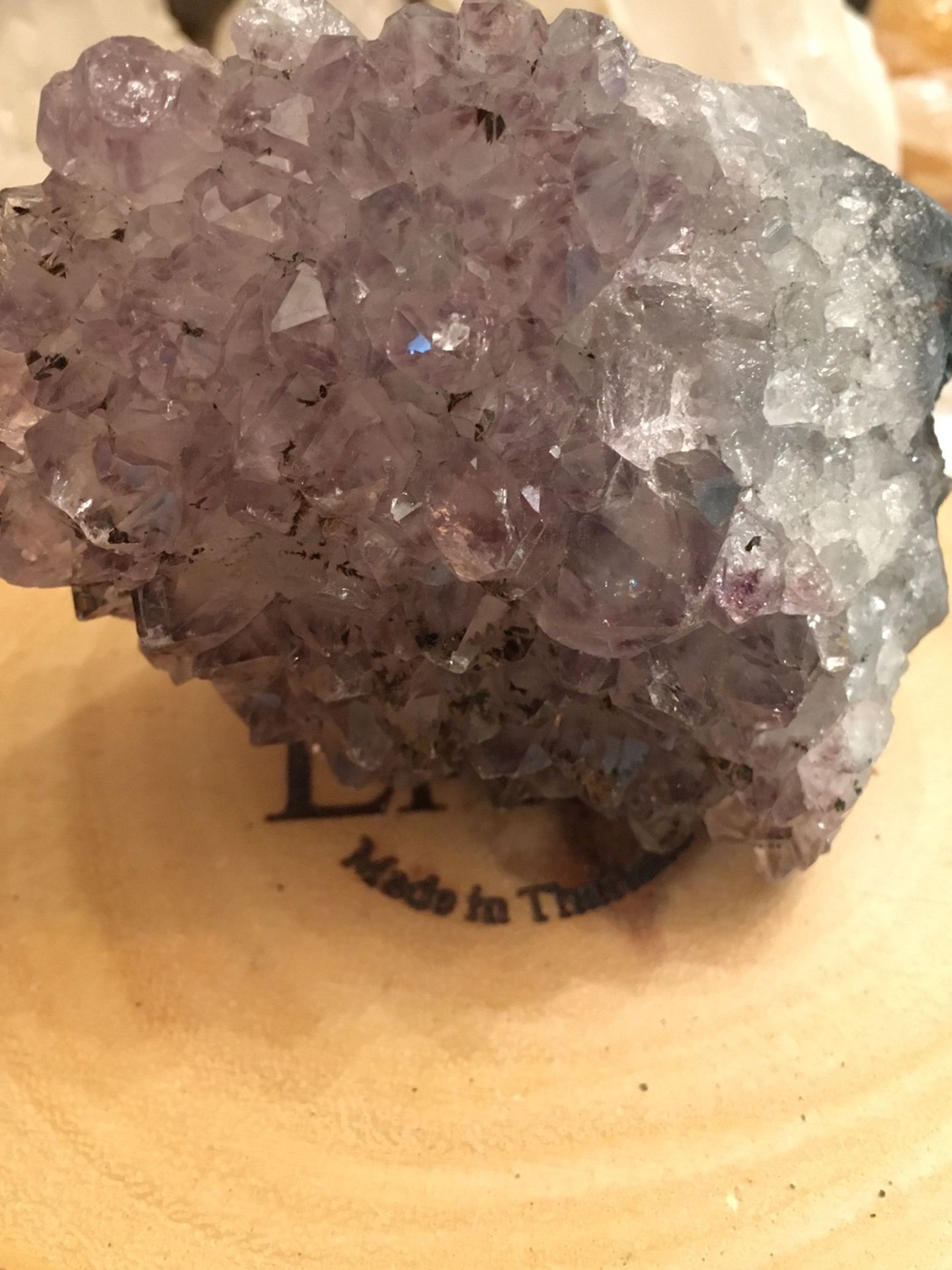 Amethyst With super 7 Goethite Inclusion