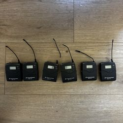 2 Sennheiser G3s & Sennheiser G2 Lavalier Mics