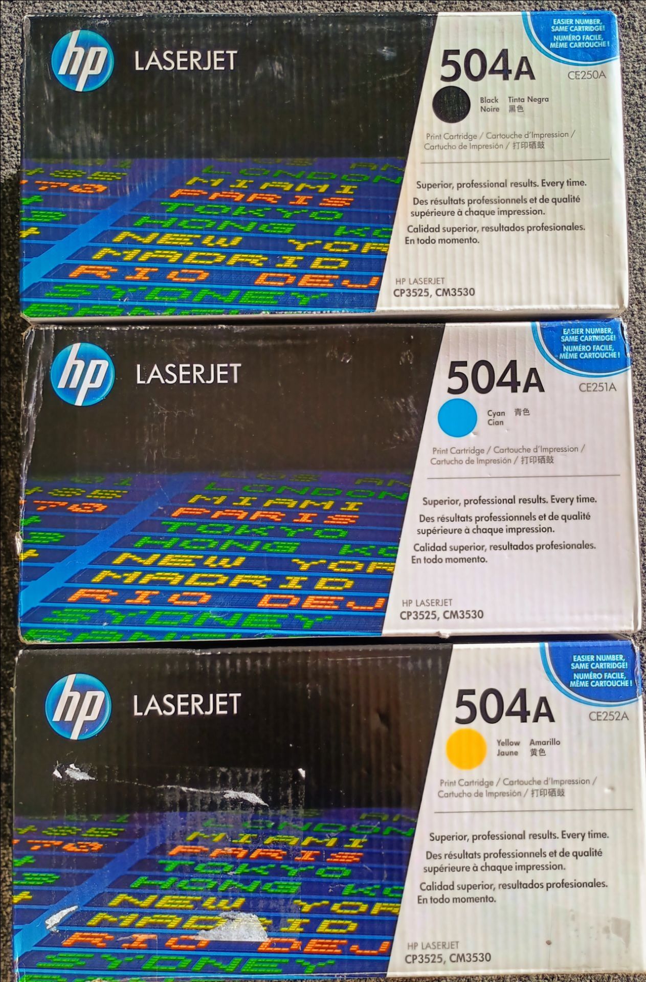 HP LASERJET 504A Toner Cartridge