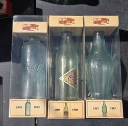 Vintage Coca-Cola Glass Bottles