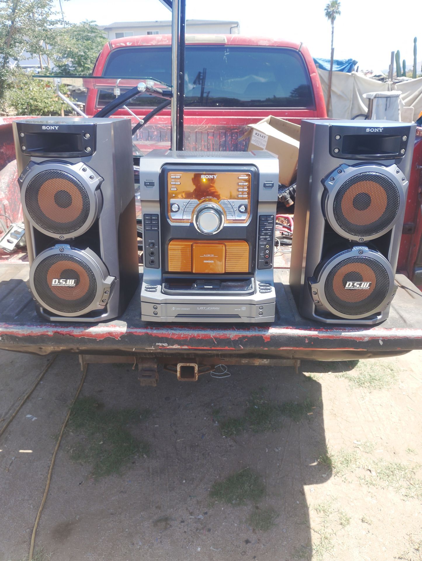 Estereo para la casa sony
