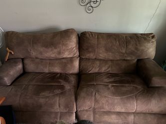 Free sofa and loveseat
