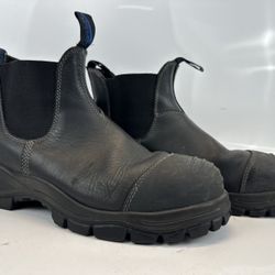 Blundstone Australia Tasmania Chelsea Boots Black Leather Mens 11
