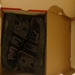 Nike More Uptempo Black Grape