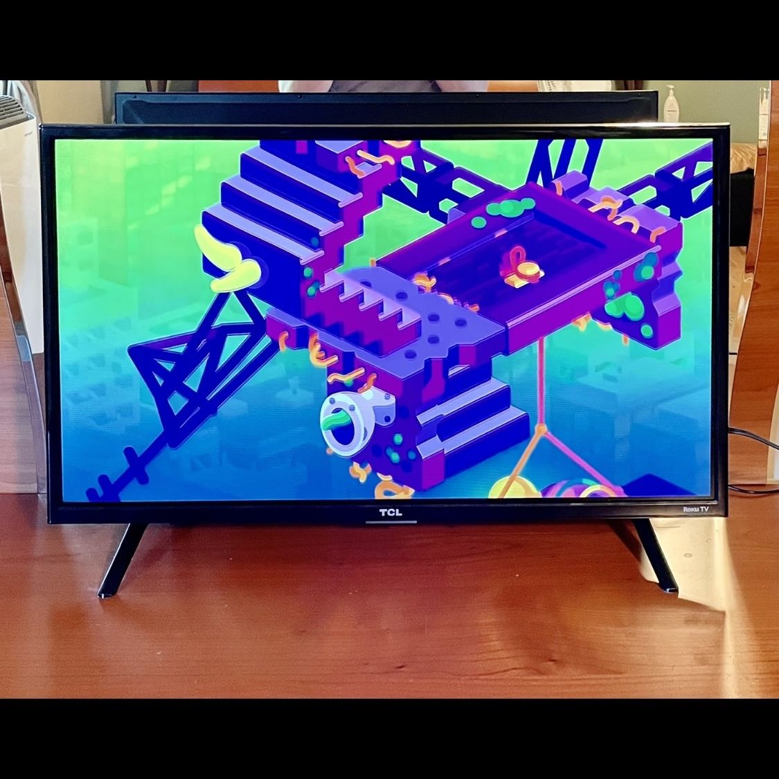 TCL HD LED Roku Smart TV — 32 inch Class — 32S301 W/ extras included