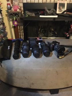 Nikon D90 /w lenses, flash, tripod, carrying pack and more