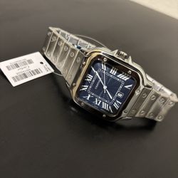 Blue Dial Watch Size 40mm 