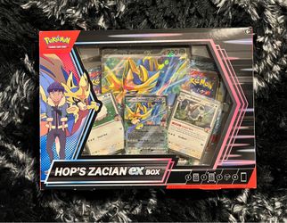Pokemon Hops Zacian Ex Box