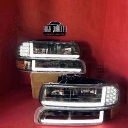 Chevy Silverado1999. 2002 headlights.