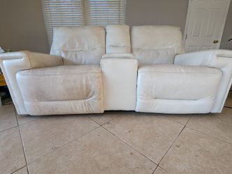 Dual seat electric recliner - here today, gone tomorrow
