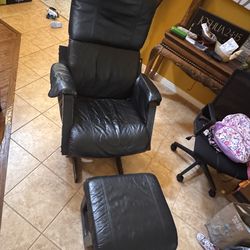 Leather Rocking Chair