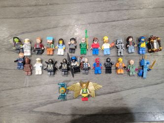 Lego Authentic Figures and vehicles Lot $250