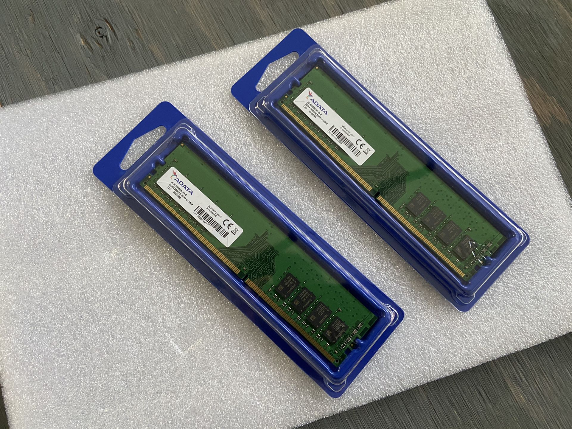 16GB DDR 4 Adata ram set