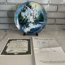 1996 RENEWAL ~ Reflections of the Soul by Ernie Cselko ~ Collector's Plate
