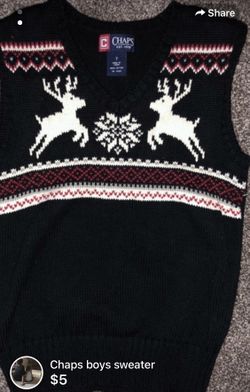Chaps sweater boys 7