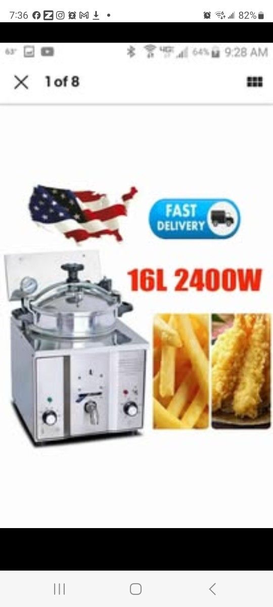 Commercial Electric Deep Fryer