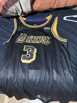 Anthony Davis “Snake Skin” Black Mamba Jersey