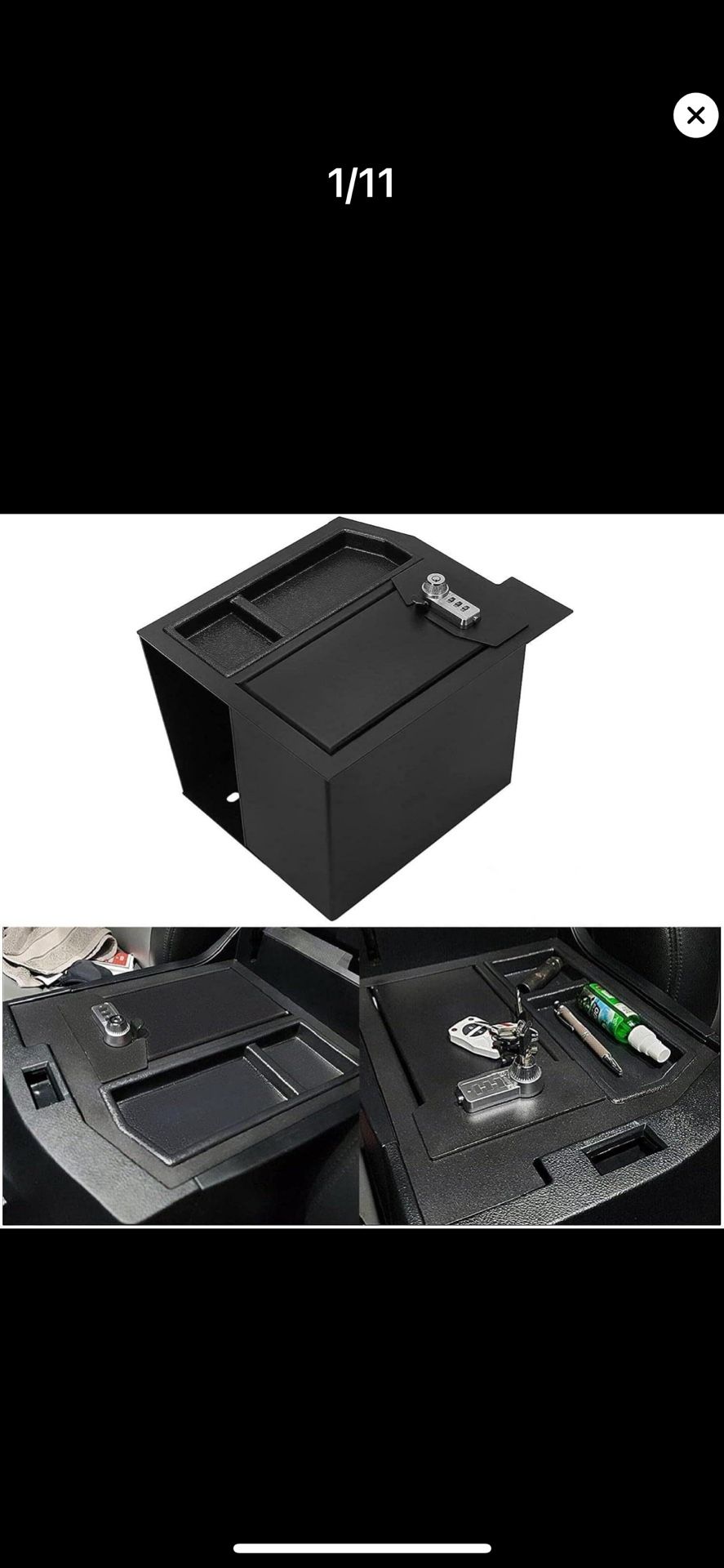 Center Console Safe