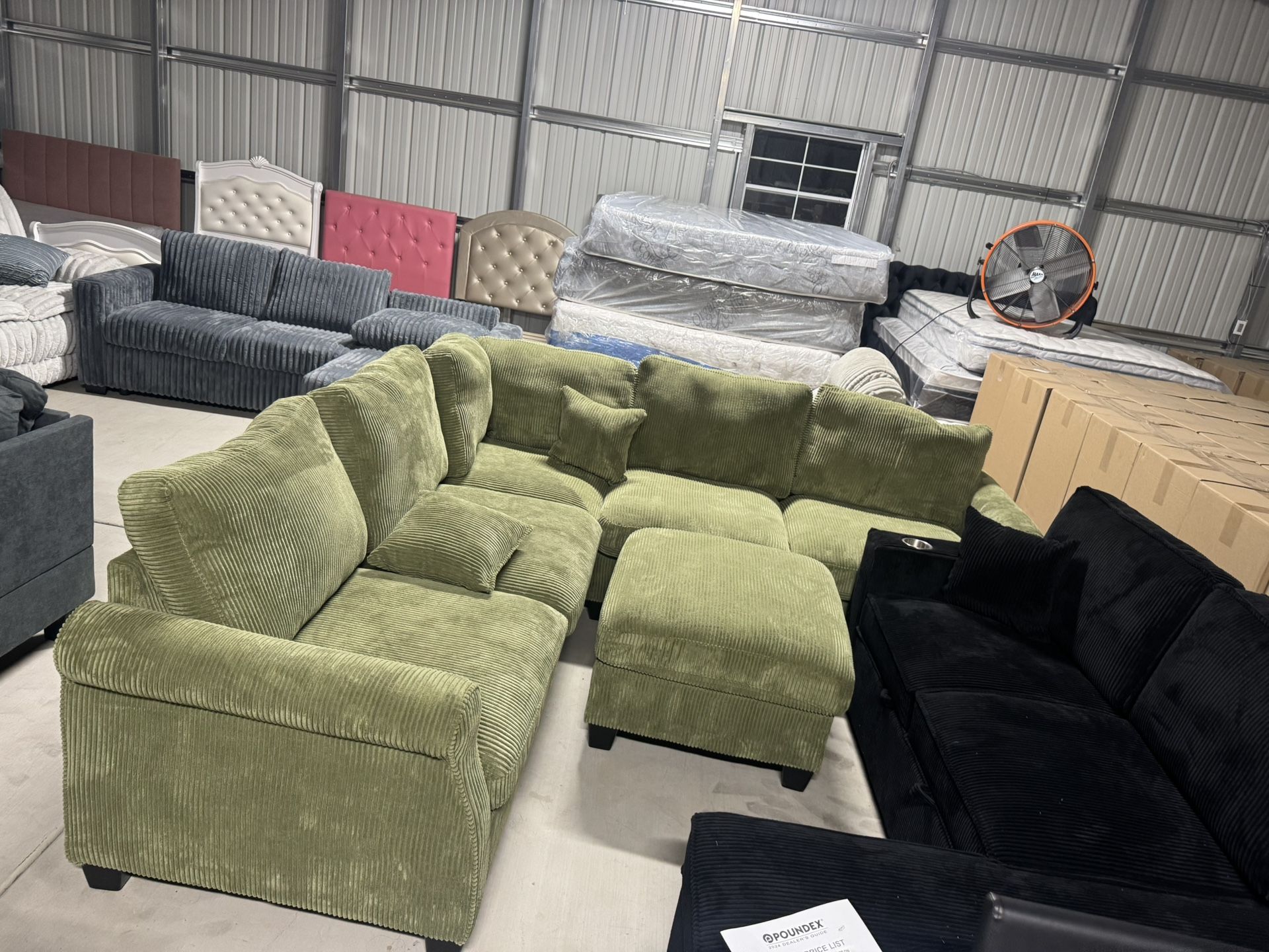 Corduroy Couch New In Box 