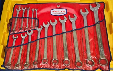 Proto Professional USA 15 PC Combination Wrench Set