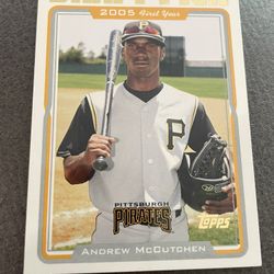 Andrew McCutchen 2005 Topps #UH329 Rookie Card