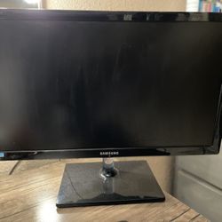Black Samsung Monitor 