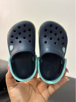 Baby boy crocs size 4/5c