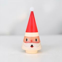 Mr. Christmas 24” Blow Mold Retro Santa Tree - Vintage style Head IN HAND