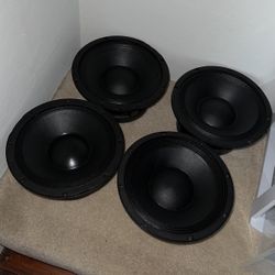 10” Voice Speakers (Loud) 