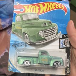 49 Ford FL Hot wheel Green 