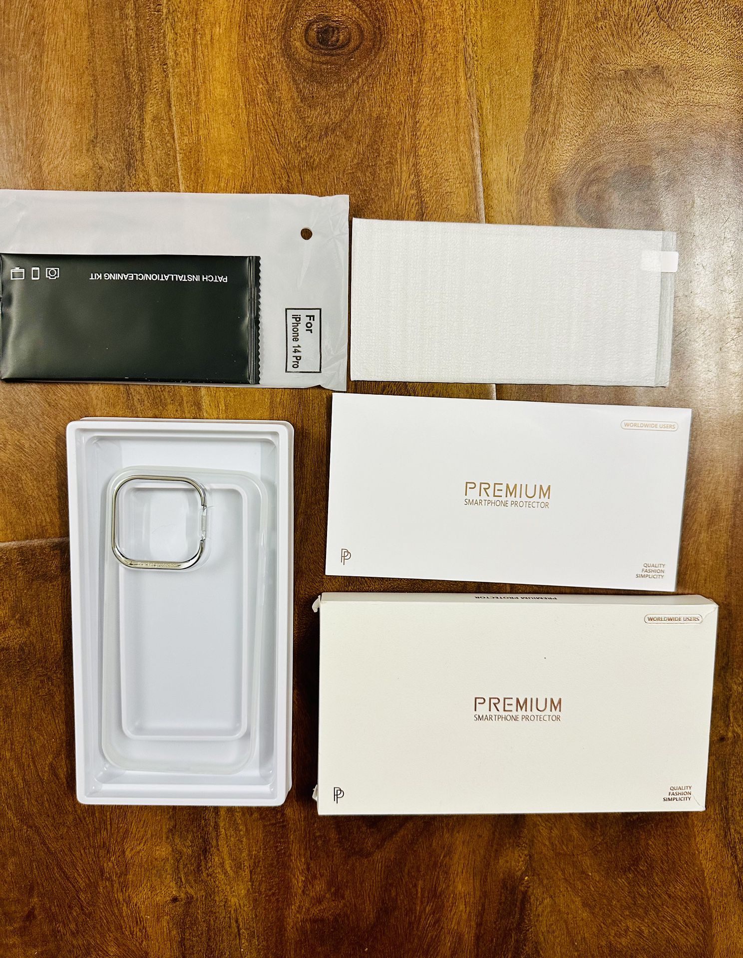 Case and Screen Protector For iPhone 14 Pro New Condition In Box