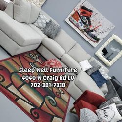 🙋‍♂️ Cozy Sectional, 👉Furniture Queen Bedroom, Dining Table, Bunk Beds Avail 