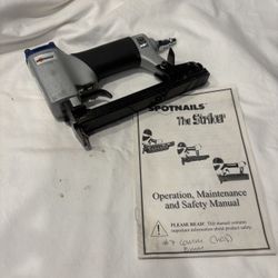 Spotnails Pneumatic Upholstery Stapler JS7116LN 5/32" - 9/16" Long Nose