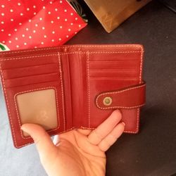 Women's Redish Brown Wallet 