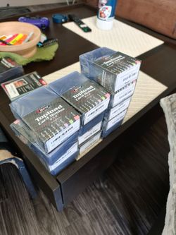 BCW 20pt toploaders - 325 total