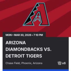 Arizona Diamondbacks Vs Detroit Tigers - Mon