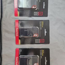 Sandisk Extreme Portable Storage 2T $400 For All Or 130 Each 